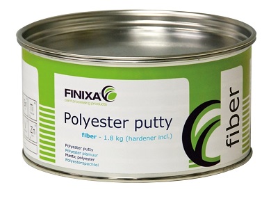 FINIXA FIBRE POLYESTER PUTTY 1.8KG + HARDENER 